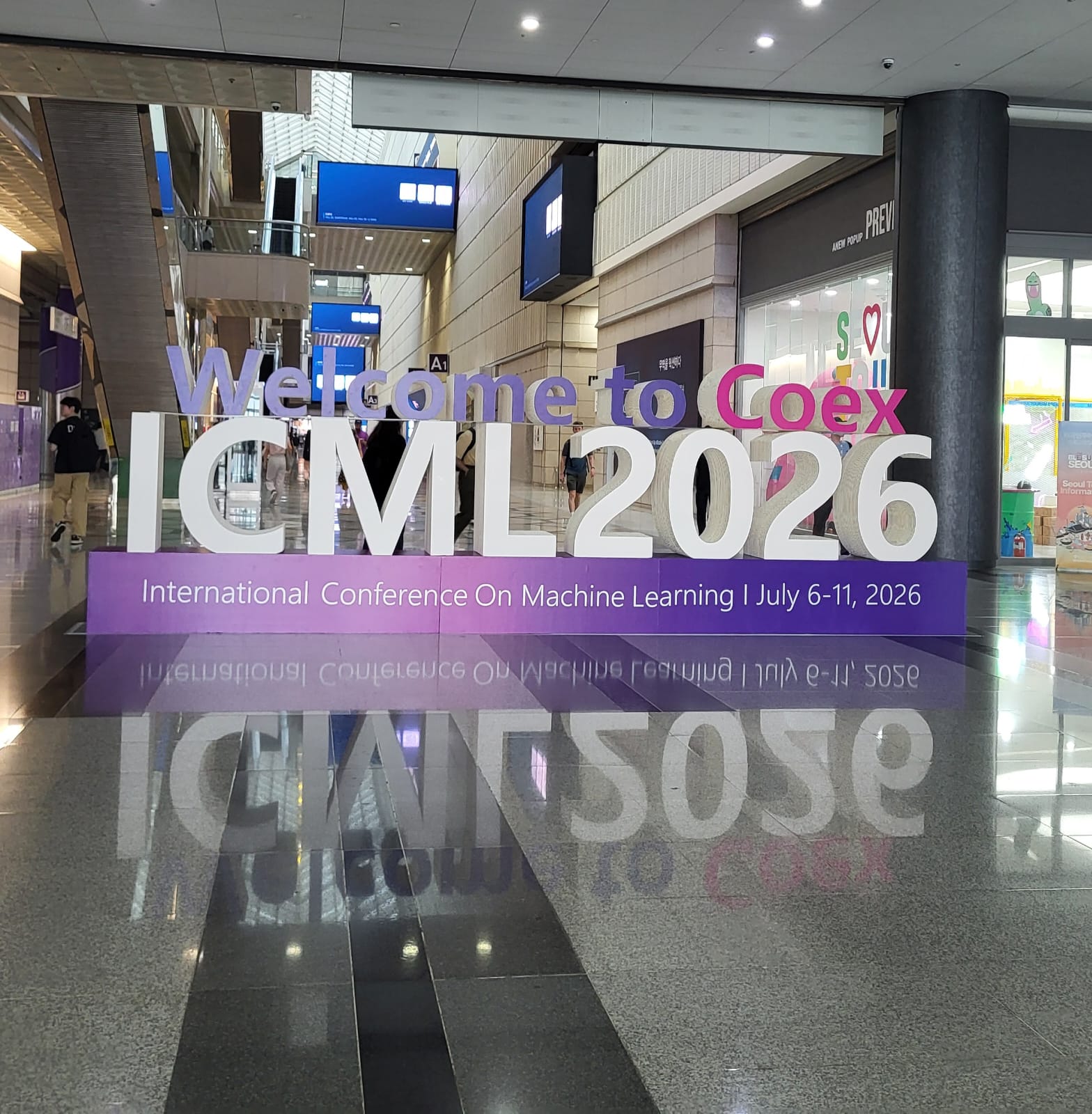 At ICML 2026 in Seoul